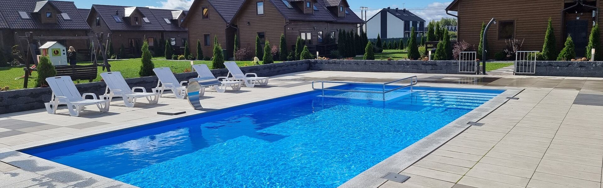 Domki La Plata Z PODGRZEWANYM  BASENEM SAUNĄ I JACUZZI