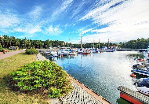 Port jachtowy w Łebie